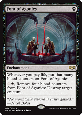 Font of Agonies - Ravnica Allegiance Spoiler