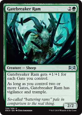 Gatebreaker Ram - Ravnica Allegiance Spoiler