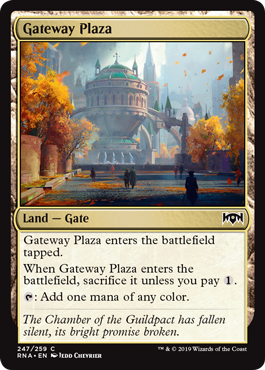 Gateway Plaza - Ravnica Allegiance Spoiler