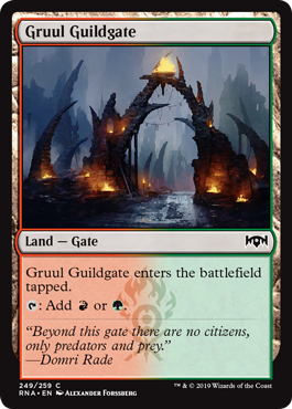 Gruul Guildgate b - Ravnica Allegiance Spoiler