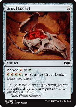 Gruul Locket - Ravnica Allegiance Spoiler