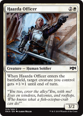 Haazda Officer - Ravnica Allegiance Spoiler