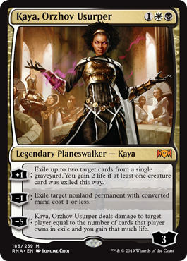 Kaya, Orzhov Usurper - Ravnica Allegiance Spoiler