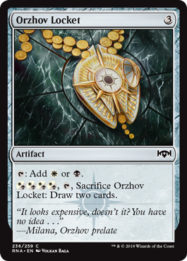 Orzhov Locket - Ravnica Allegiance Spoiler