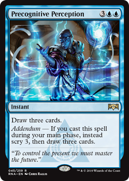 Precognitive Perception - Ravnica Allegiance Spoiler