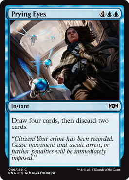 Prying Eyes - Ravnica Allegiance Spoiler