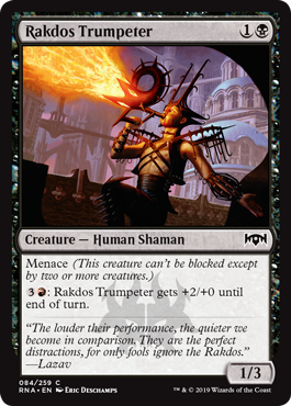 Rakdos Trumpeter - Ravnica Allegiance Spoiler