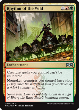 Rhythm of the Wild - Ravnica Allegiance Spoiler