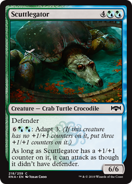 Scuttlegator - Ravnica Allegiance Spoiler