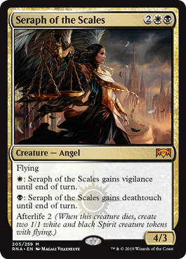 Seraph of the Scales - Ravnica Allegiance Spoiler