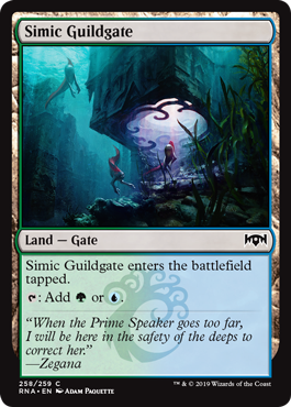 Simic Guildgate - Ravnica Allegiance Spoiler