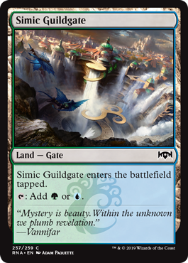 Simic Guildgate b - Ravnica Allegiance Spoiler