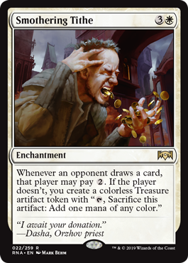 Smothering Tithe - Ravnica Allegiance Spoiler