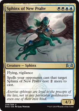 Sphinx of New Prahv - Ravnica Allegiance Spoiler