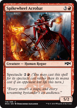 Spikewheel Acrobat - Ravnica Allegiance Spoiler