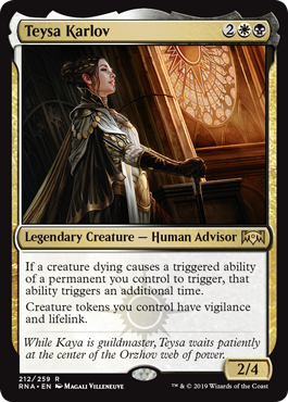 Teysa Karlov - Ravnica Allegiance Spoiler