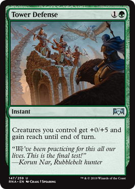 Tower Defense - Ravnica Allegiance Spoiler