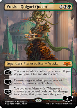 Vraska, Golgari Queen (Masterpiece)