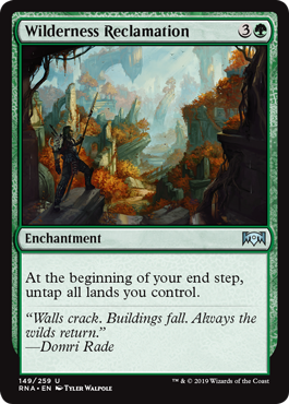 Wilderness Reclamation - Ravnica Allegiance Spoiler