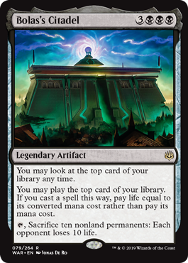 Bolas's Citadel - War of the Spark Spoiler