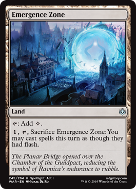 Emergence Zone - War of the Spark Spoiler