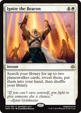 Ignite the Beacon - War of the Spark Spoiler