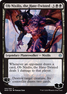 Ob Nixilis, the Hate-Twisted - War of the Spark Spoiler
