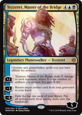 Tezzeret, Master of the Bridge - War of the Spark Spoiler