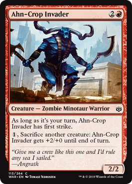 Ahn-Crop Invader - War of the Spark Spoiler