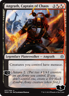 Angrath, Captain of Chaos - War of the Spark Spoiler