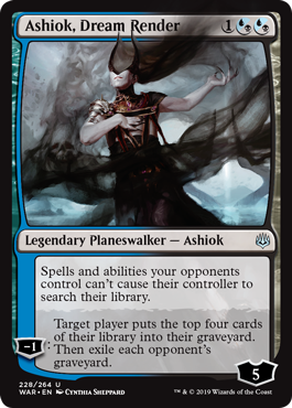 Ashiok, Dream Render - War of the Spark Spoiler