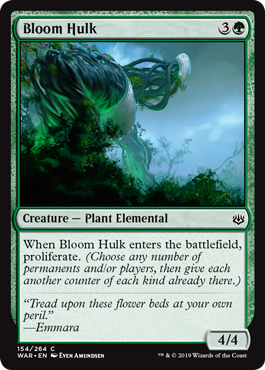 Bloom Hulk - War of the Spark Spoiler