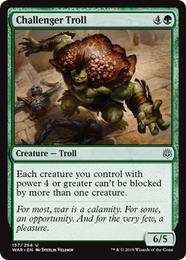 Challenger Troll - War of the Spark Spoiler