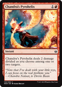 Chandra's Pyrohelix - War of the Spark Spoiler