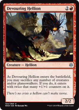 Devouring Hellion - War of the Spark Spoiler