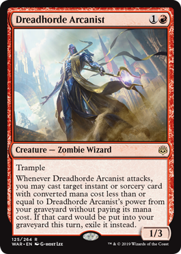 Dreadhorde Arcanist - War of the Spark Spoiler
