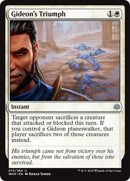 Gideon's Triumph - War of the Spark Spoiler