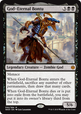 God-Eternal Bontu - War of the Spark Spoiler