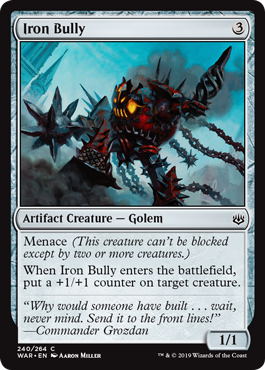 Iron Bully - War of the Spark Spoiler