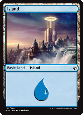 Island - War of the Spark Spoiler