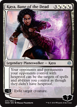 Kaya, Bane of the Dead - War of the Spark Spoiler