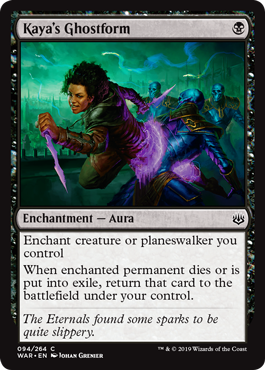 Kaya's Ghostform - War of the Spark Spoiler