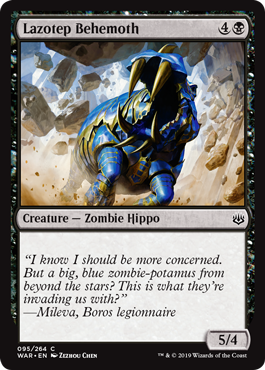 Lazotep Behemoth - War of the Spark Spoiler