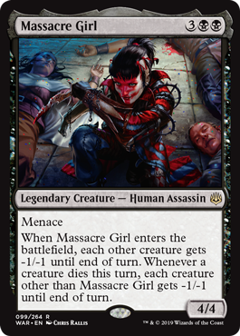Massacre Girl - War of the Spark Spoiler