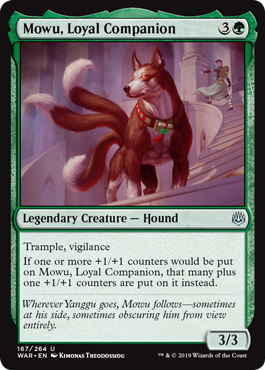 Mowu, Loyal Companion - War of the Spark Spoiler