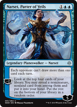 Narset, Parter of Veils - War of the Spark Spoiler