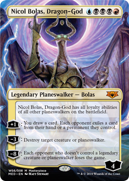 Nicol Bolas, Dragon-God (Mythic Edition) Spoiler