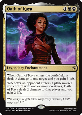 Oath of Kaya - War of the Spark Spoiler