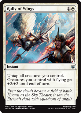 Rally of Wings - War of the Spark Spoiler