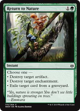 Return to Nature - War of the Spark Spoiler